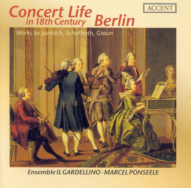 Chamber Music (German 18Th Century) - Janitsch, J.G. / Schaffrath, C. / Graun, J.G. (Il Gardellino)