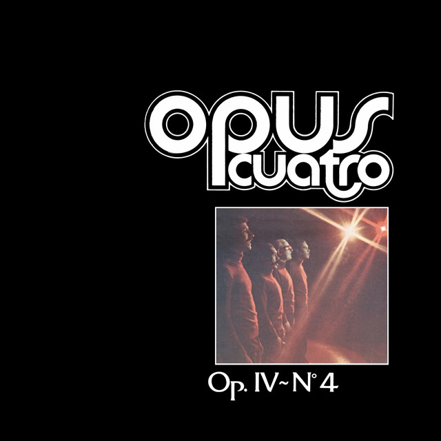 Op. IV ~nº4 cover art