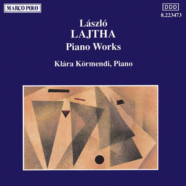 Lajtha: Piano Works cover art