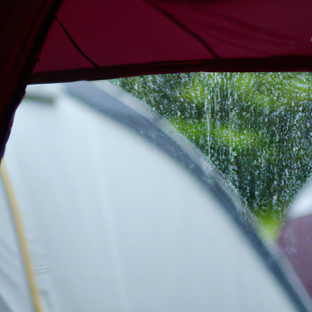 3 Hours of Relaxing Rain in a Tent cover art