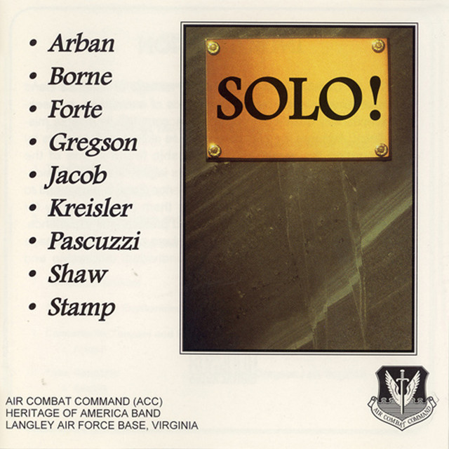 Air Combat Command Heritage of America Band: Solo! cover art