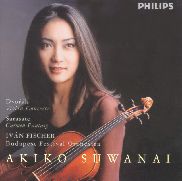 Dvorák: Violin Concerto / Sarasate: Carmen Fantasy cover art