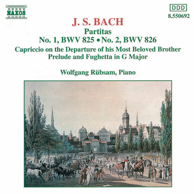 Keyboard Partita No. 1 in B-Flat Major, BWV 825: IV. Sarabande cover art