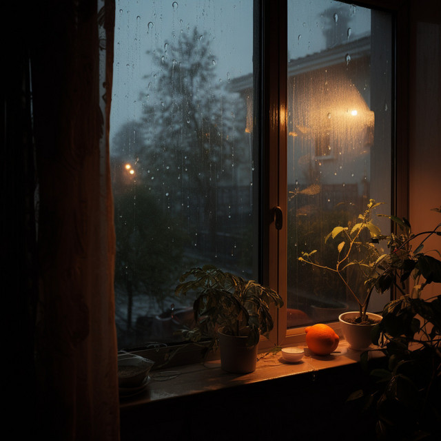 Rainy Study Retreat: Nature's Soundscapes cover art