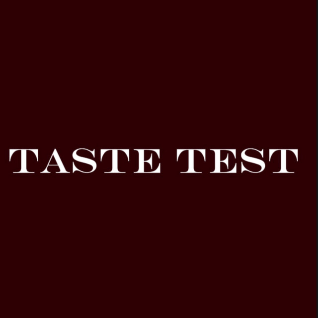 TASTE TEST cover art