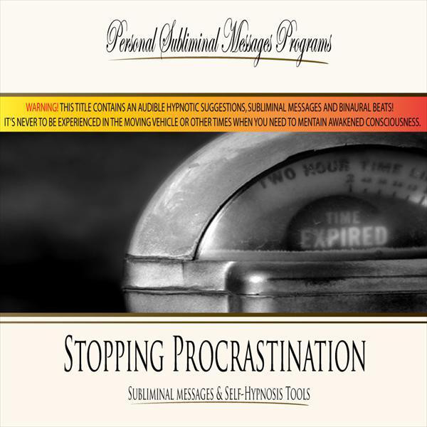 Stopping Procrastination - Subliminal Messages cover art