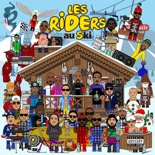 Les Riders au Ski (Re Chargé) cover art
