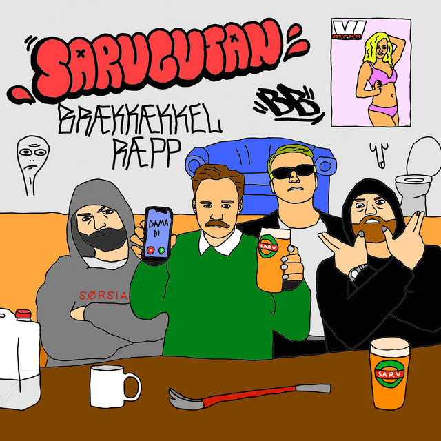 BRÆKKÆKKEL RÆPP cover art