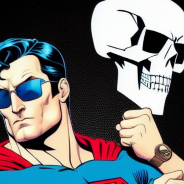 Superman cover art