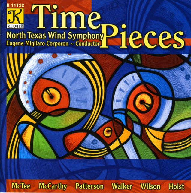 North Texas Wind Symphony: Time Pieces cover art
