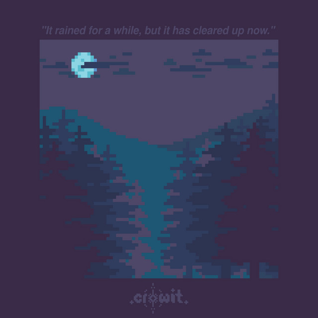 it rained for a while cover art