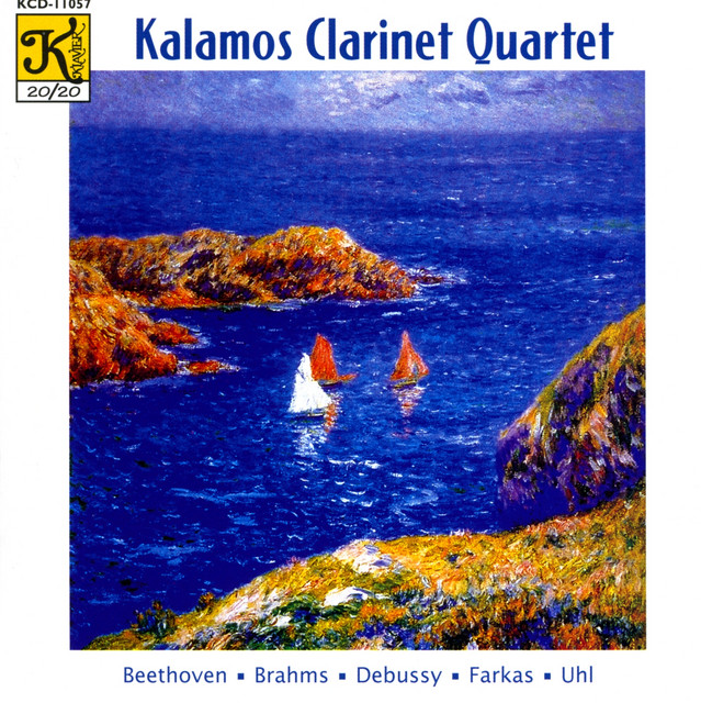 Kalamos Clarinet Quartet: Works for Clarinet Quartet cover