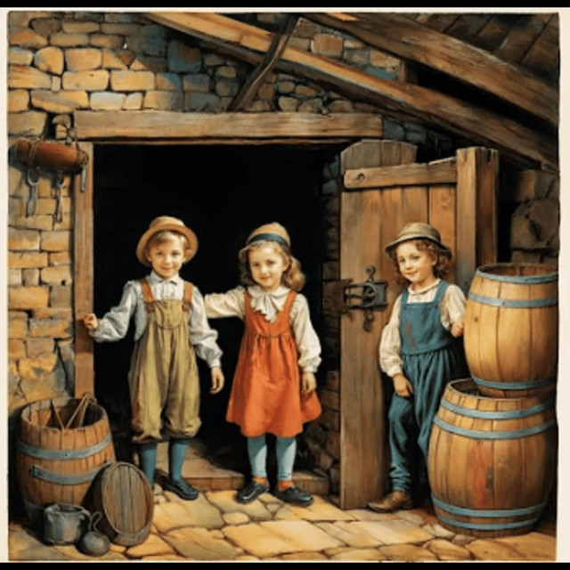 LES ENFANTS DE LA CAVE (Hasziatik)
