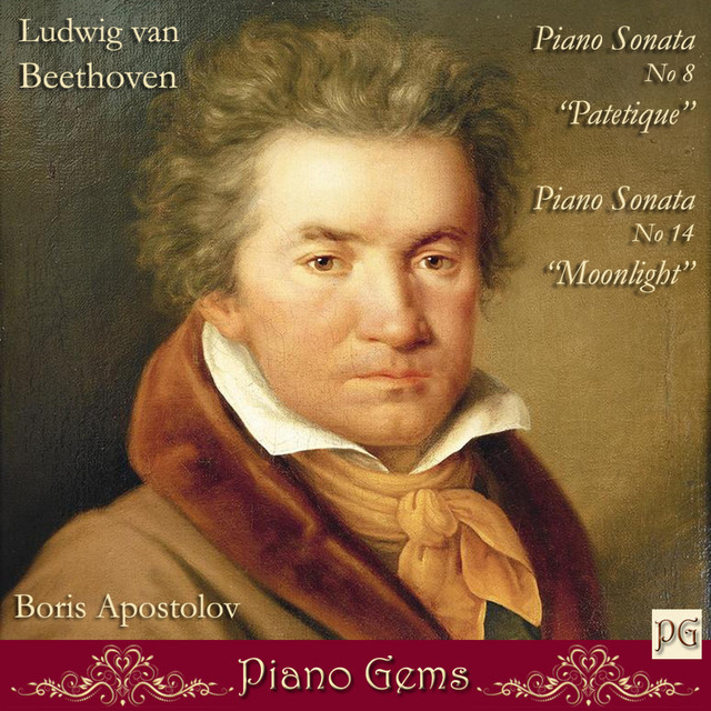 Pathetique and Moonlight sonatas cover art