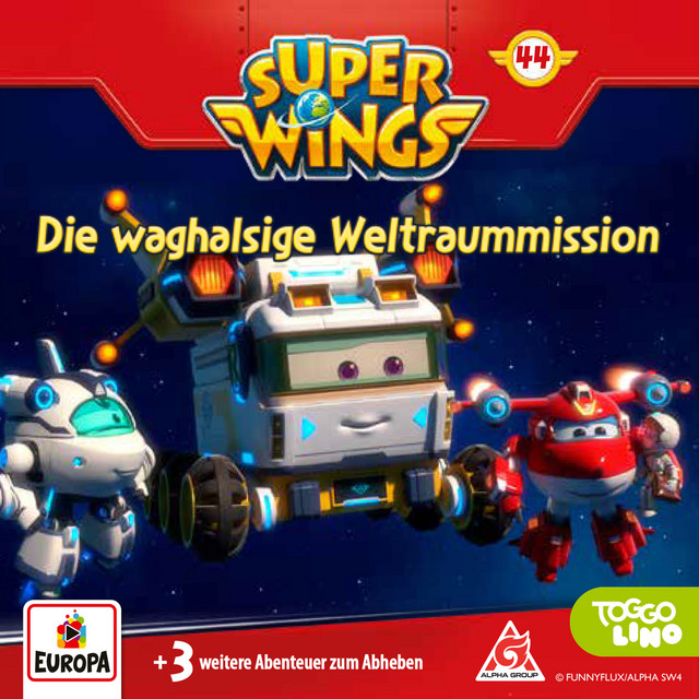 Folge 44: Die waghalsige Weltraummission cover art