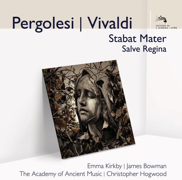 Pergolesi Stabat Mater, Salve Regina; Vivaldi cover art