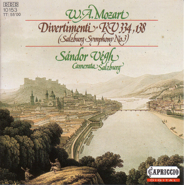 Mozart, W.A.: Divertimento No. 17 / Salzburg Symphony No. 3