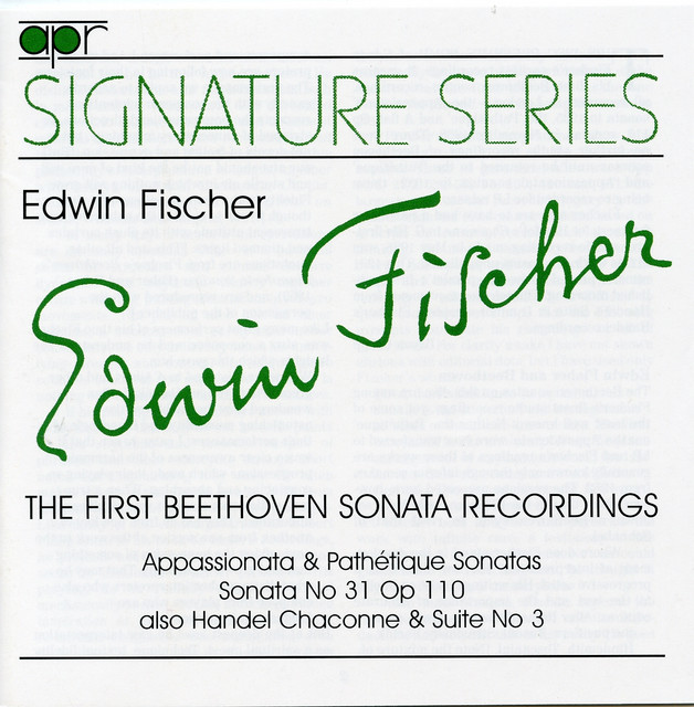 The First Beethoven Sonata Recordings cover art