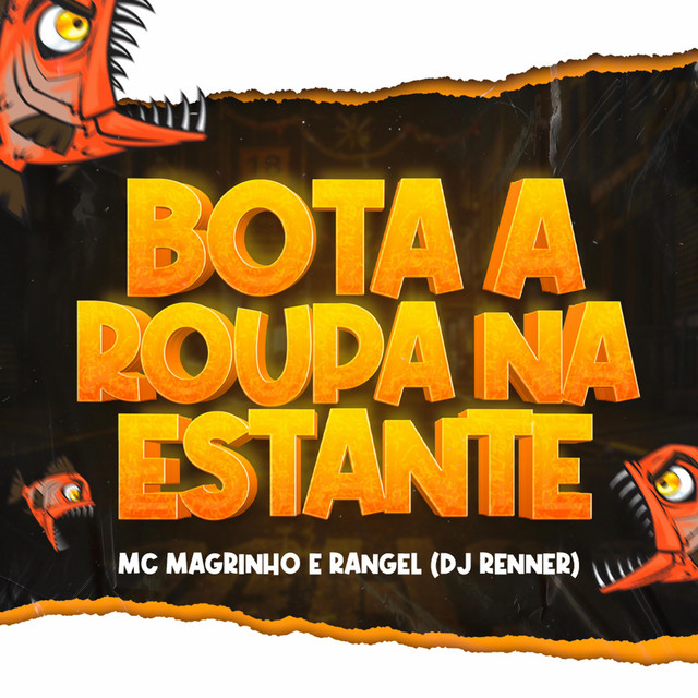 Bota a roupa na estante