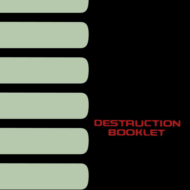 Destruction Booklet - Album by Destruction Booklet | Spotify