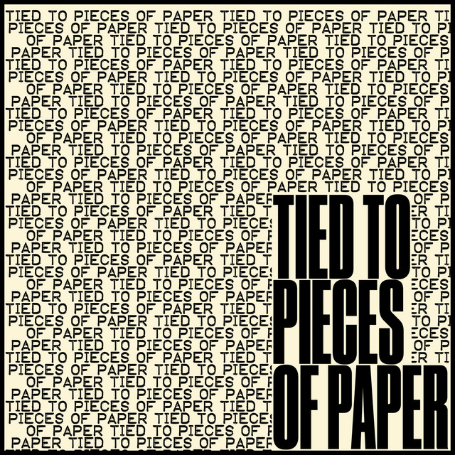 Tied to Pieces of Paper cover art