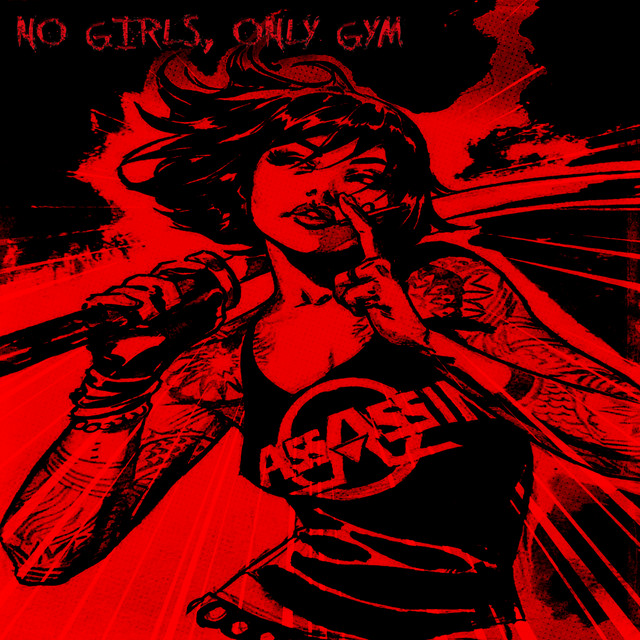 NO GIRLS, ONLY GYM cover art