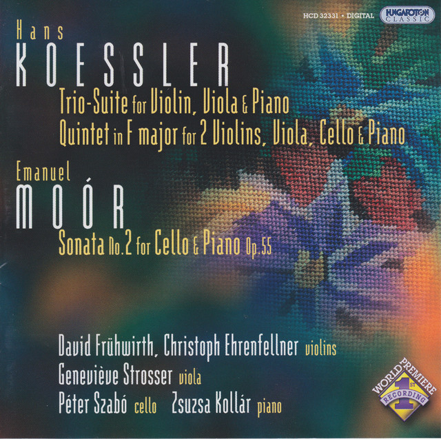 Trio Suite for Violin, Viola and Piano: I. Adagio - Allegro cover art