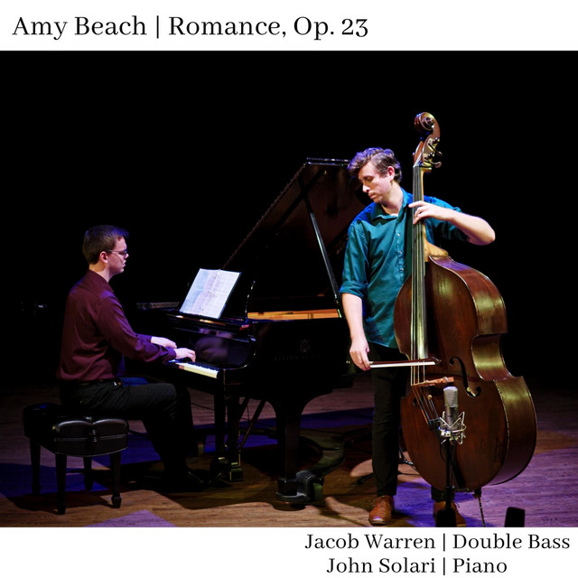 Romance, Op. 23 arr. for Double Bass and Piano album image
