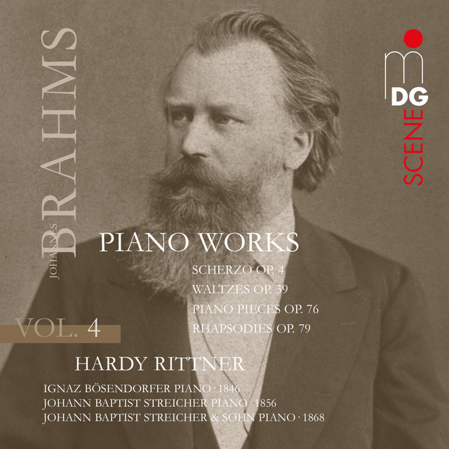 Brahms: Piano Works, Vol. 4 cover
