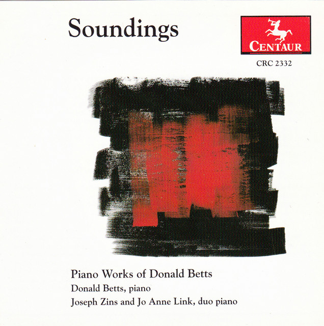 Donald Betts: Soundings cover