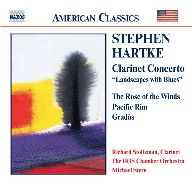 Hartke: Clarinet Concerto / Rose of the Winds / Pacific Rim cover art