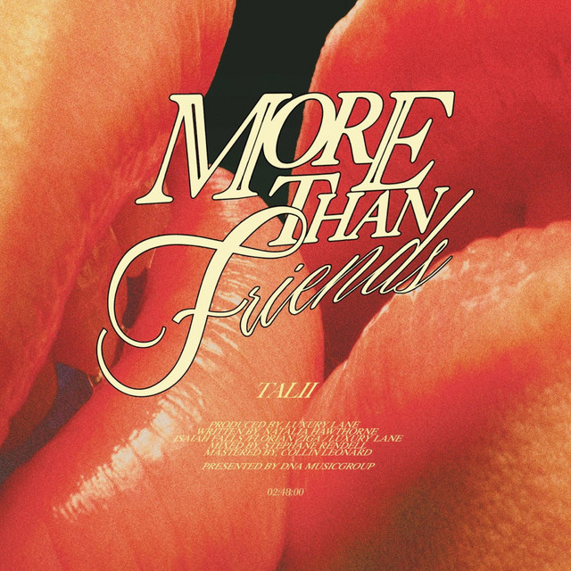 More Than Friends cover