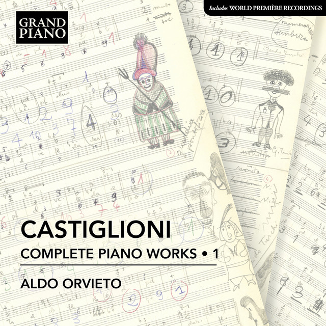 Castiglioni: Complete Piano Works, Vol. 1 cover art