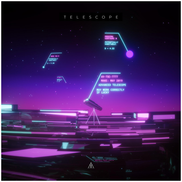 Telescope cover art