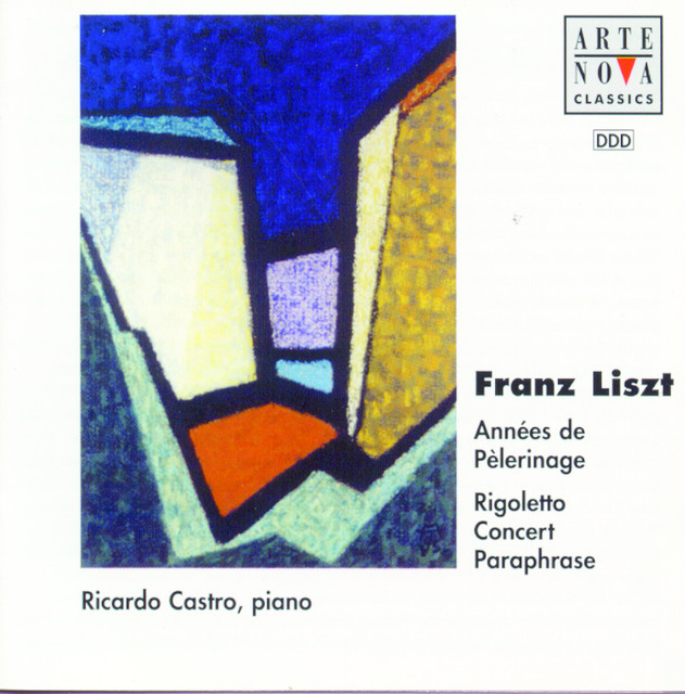 Liszt: Années de Pélérinage/Rigoletto Concert Paraphrase cover art