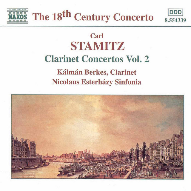 Stamitz, C.: Clarinet Concertos, Vol. 2 cover art