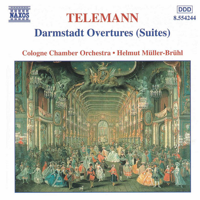 Telemann: Darmstadt Overtures (Suites) cover art