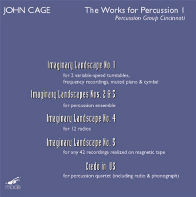 The Works for Percussion I cover art