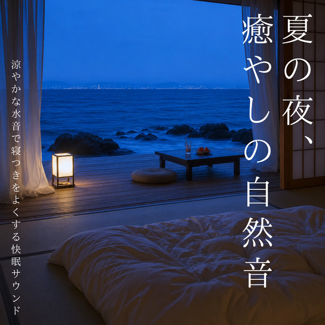 Summer Night Healing Nature Sounds - Refreshing Water Sounds for Better Sleep cover art
