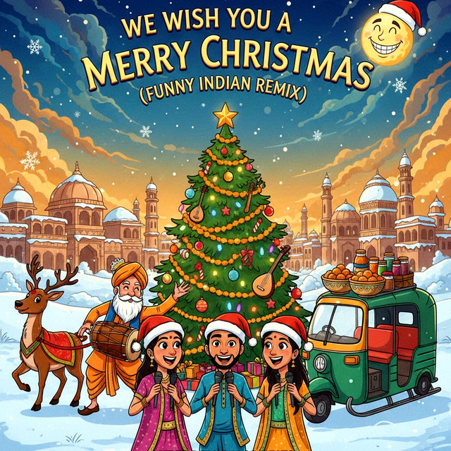We wish You A Merry Christmas - Funny Indian Remix - song and lyrics by ...