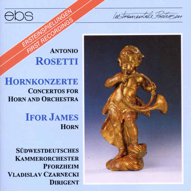 Rosetti: Horn Concertos cover art