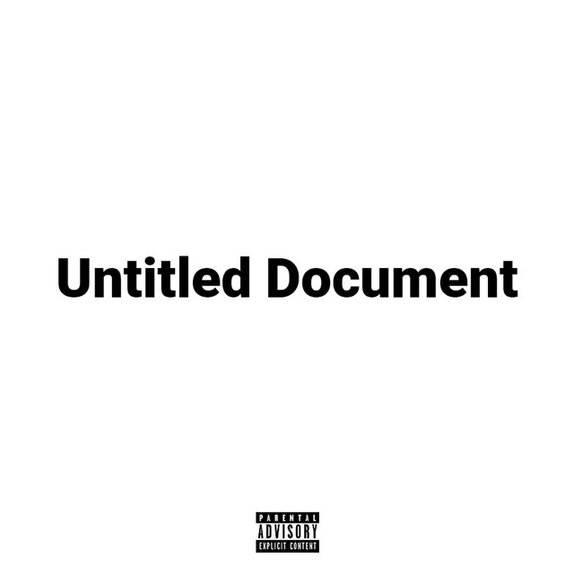Untitled Document cover art