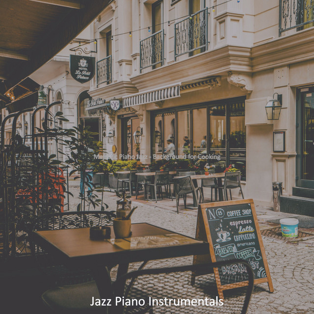 Majestic Piano Jazz - Background for Cooking cover art