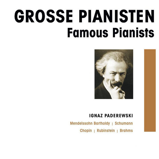 Grosse Pianisten - Ignaz Paderewski cover art