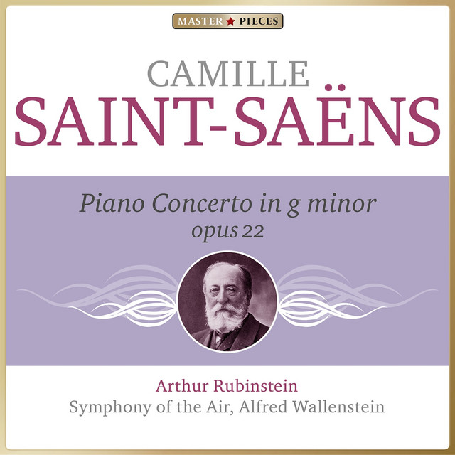 Masterpieces Presents Camille Saint-Saëns: Piano Concerto in G Minor, Op. 22 - EP cover art