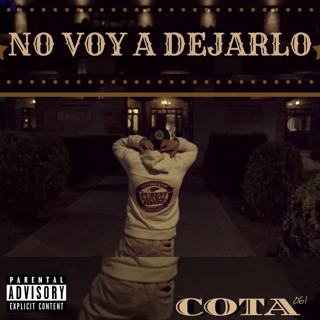 No voy a dejarlo cover art