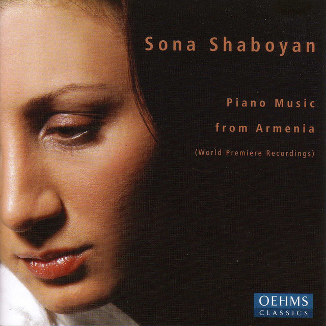 Shaboyan, Sona: Piano Music From Armenia cover