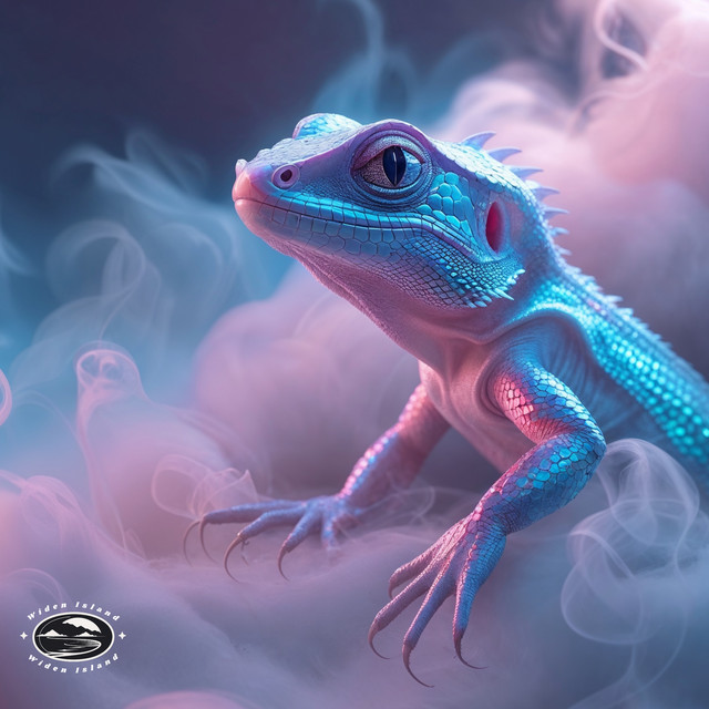 Cloudwalking Lizard by Iguana Flow