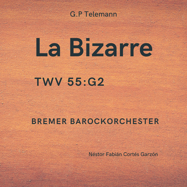 La Bizarre TWV 55:G2 - EP by Néstor Fabián Cortés Garzón | Spotify