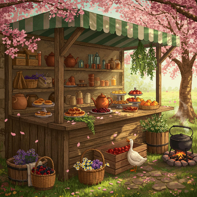 The Cups Caught the Golden Air